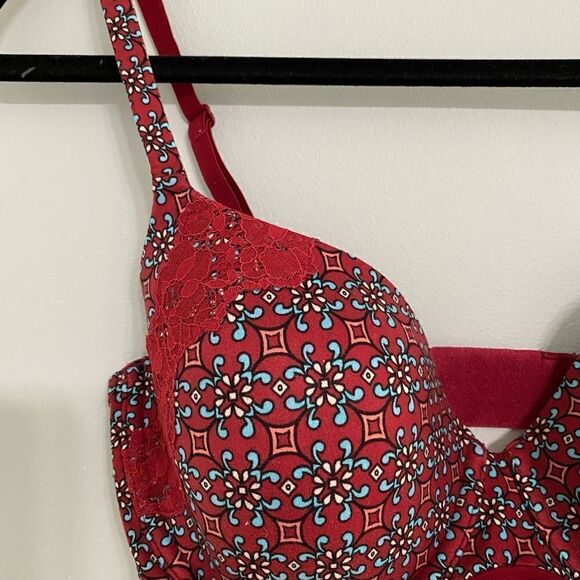 Victoria’s Secret Lined Demi/Demi Buste Double Bra Women Size 32DDD - Picture 3 of 7